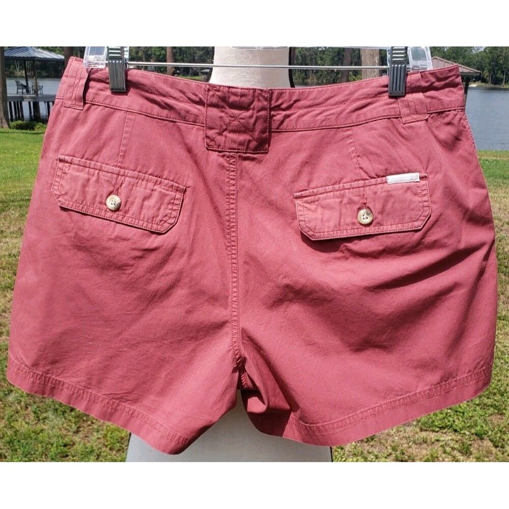 Columbia Women’s Coral Shorts 4" inseam Size 12 Button Zip Closure Spring Summer - Picture 2 of 14